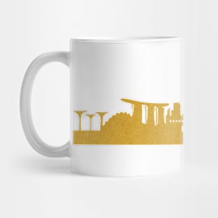 Golden Singapore Mug